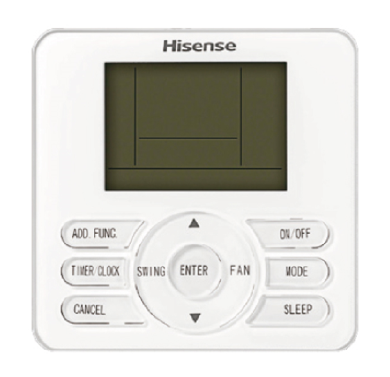AUD140UX4RHH4 Hisense Inneneinheit PAC R32