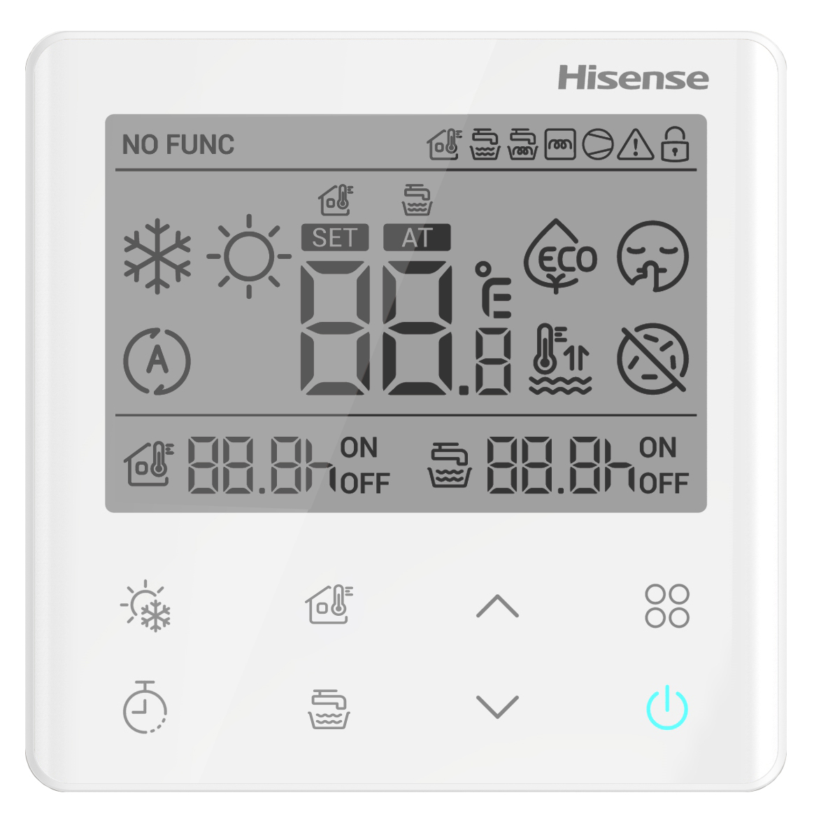 HSXE-VC04 Hisense Kabelfernbedienung Wärmepumpe